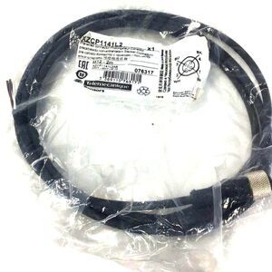 XZCP0941L2 pre-wired connectors XZ - straight female - M12 - 4 pins/Cable